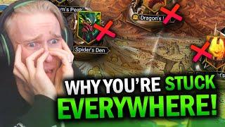 "YOU HAVE NO LEVEL 60S??" - SAVAGE Account Takeover Tips - Raid Shadow Legends