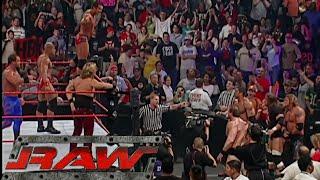 Team Orton & Team HHH Have a Massive Brawl Before Survivor Series RAW Nov 08,2004