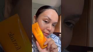 Foxtale Glow Sunscreen SPF 50! #sunscreen #foxtale #skincare #vitaminc #shortsvideo #ytshortsindia