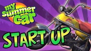 HOW TO START THE BIKE in My Summer Car