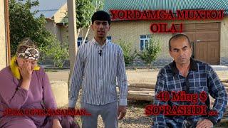 YORDAMGA MUXTOJ OILA ! | JIGAR SIRROZI ? | HINDISTONGA KETISHIMIZ KERAK | 40 MING $ SOʻRASHDI ?