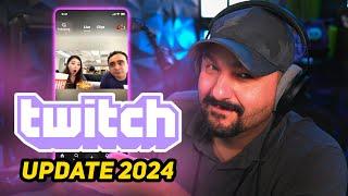 REACTION - TWITCH UPDATE 2024 und 2025 - ES WIRD GRANDIOS! #twitch #update