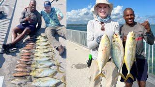 FIRST TIME fishermen SLAY Bridge Fishing in the FL Keys!!!