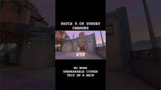 Patch 9.08 changes #sunset #valorant #valorantclips #riot #valorantupdates #valorantupcomingbundle