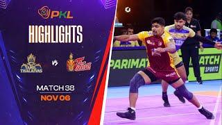 Match Highlights: Tamil Thalaivas vs Telugu Titans | November 6 | PKL Season 11