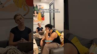 Calling my girlfriend my “friend ”to see her reaction #funny #haaha #couple #prank