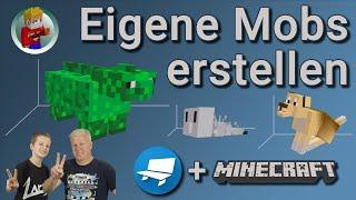 Einfach eigene Mobs in Minecraft erstellen - Ideen und Anleitung für das kostenlose Blockbench