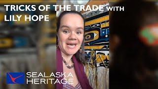 Tricks of the Trade with Tlingit Chilkat, Ravenstail Weaver Lily Hope | Sealaska Heritage