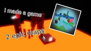 I Made A Time Trial Game In Roblox