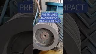 RBS 85 PD LOBE BLOWER BACK PRESSURE IMPACT