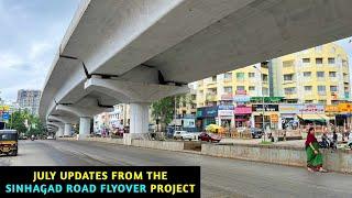 Infra Vlog 46 - July Updates Of Sinhagad Road Flyover Project