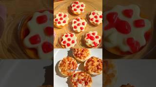REAL VS GUMMY: Bagel Bites Edition  #gummy #gummies #candy