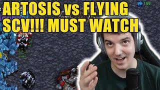 ARTOSIS vs FLYING SCV MUST WATCH!!! - Artosis Clips - Starcraft: Remastered Broodwar