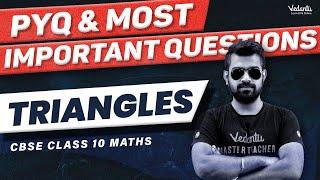 Triangles  PYQ & Most Important Questions CBSE Class 10 Maths | Shimon Sir | V Master Tamil |