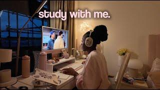 real time study with me  back to school season 2024 lofi music + background noise no break