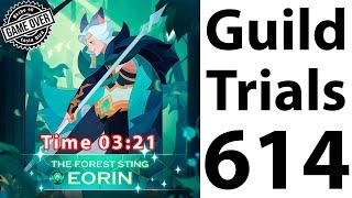 Guild Trials Eorin 614 Pruebas de Gremio Eorin 614 AFK Arena