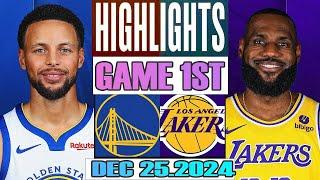 Golden State Warriors Vs Los Angeles Lakers Game 1st Highlights Dec 25,2024 NBA Season 2024-25