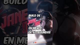 BUILD de JANE DOE en 60 SEGUNDOS  #zzzero #zenlesszonezero #janedoe #build #guia