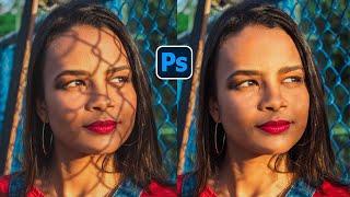 Remove Fence with 3 Simple Steps in Photoshop!