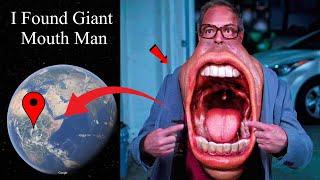 I Found Very Creepy Giant Mouth ManOn Google Maps and Google Earth !