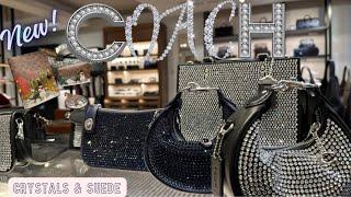 NEW COACH HOLIDAY REVEAL- CRYSTAL DRIP AND VELVET VIBES!! #coach #coachbag