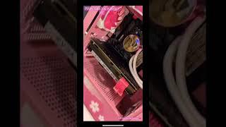 pink pc unboxing  #kawaii #pcgaming #streamers #gamers #tech #pinkpc #kawaiigaming #girlgamers