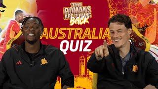 AUSTRALIA QUIZ! | ABRAHAM v SVILAR | The Romans are coming back! 