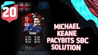 Michael Keane PacyBits SBC Solution | PACYBITS FUT 20