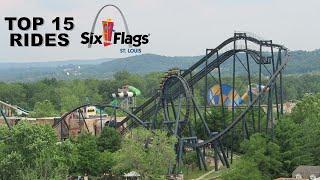 Top 15 Rides at Six Flags St  Louis | Which Wood Coaster is Best?