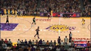 NBA 2K20 awsome full court shot, must watch