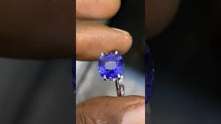 Blue Sapphire Ceylon Origin 4.04 crt No heat