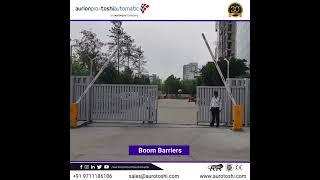 Boom Barriers By Aurotoshi | Boom Barriers Product Video | #trending #trendingshorts #automation