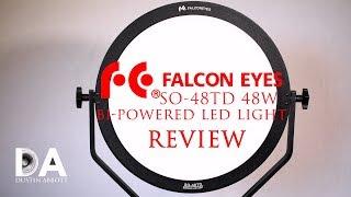 Falcon Eyes SO-48TD Bi-Powered LED Light Review | 4K