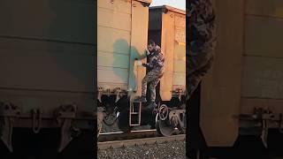 Спалили Зацепера #поезда #train #поезд