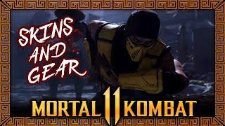 MORTAL KOMBAT 11: SKINS & GEAR CONFIRMED + EARLY DLC access!