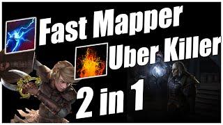 Molten Strike & Lightning Strike Raider Build. Fast Mapper & Uber Killer POE 3.24 Build Update