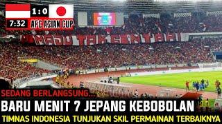 SEDANG BERLANGSUNG.... AFC ASIAN QUALIFIKASI || INDONESIA VS JEPANG 1:0