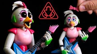 GLAMROCK CHICA  FNAF: SECURITY BREACH  POLIMER CLAY TUTORIAL