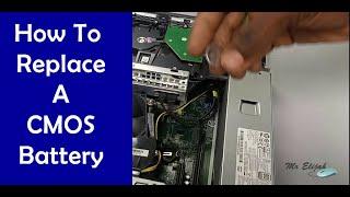 Replacing the CMOS Battery of an HP Computer