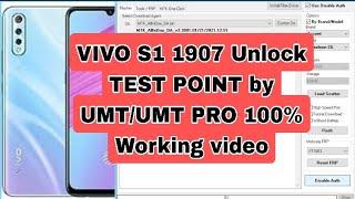 VIVO S1 1907 Unlock TEST POINT by UMT/UMT PRO DONGLE