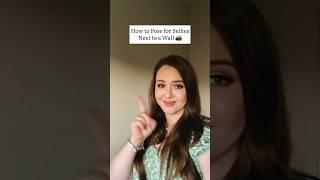 How to Pose for Selfies #shortsfeed #fyp #pose