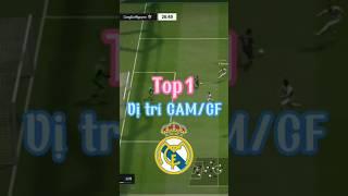 TOP 1 VỊ TRÍ CAM/CF COLOR REAL MADRID #fifaonline4 #fconline #fo4 #fo4skill #fo4rank #fo4chienthuat