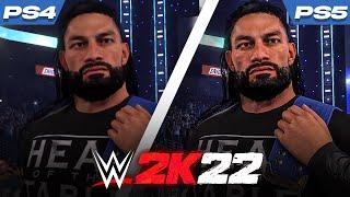 WWE 2K22 PS5 VS PS4 Graphics & Loading Comparisons