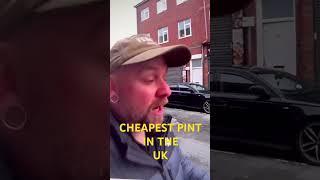 Cheapest pint in the UK