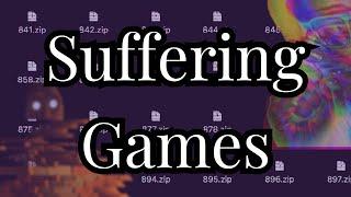 Suffering Games (Journey of 1000 ZIPs, Feedback, Clickholding, Tom Walker)