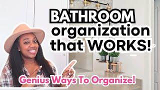 Bathroom Organization Hacks You'll Wish You Knew Sooner! (Easy Ways to Organize Like a Pro!)