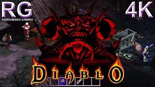 Diablo - PlayStation 1 - Intro and gameplay poisoned water quest [4K50]