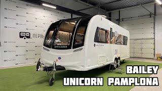 Обзор английского автодома/кемпера/прицепа-дачи/дома на колесах Bailey Unicorn Pamplona 2022 года