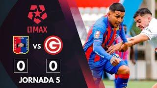 Alianza Universidad vs Deportivo Garcilaso 0-0 Resumen | Jornada 5 - Liga 1 Max Perú 2025