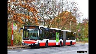 Mitfahrt im CITARO C2 G Euro 5 auf der Linie 13 von S Veddel nach Vogelhüttendeich